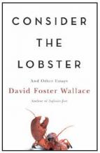 The cover of Consider the Lobster