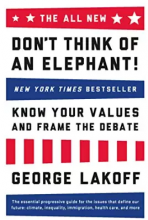 The cover of Don't Think of an Elephant